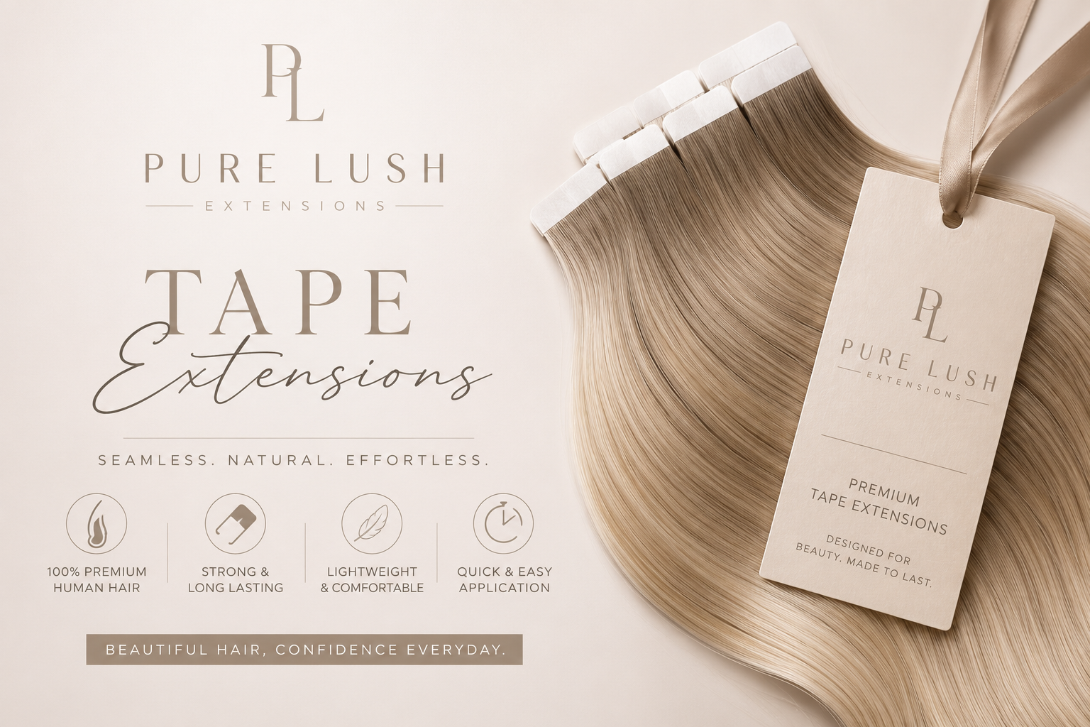 HAIR EXTENSIONS - TAPE